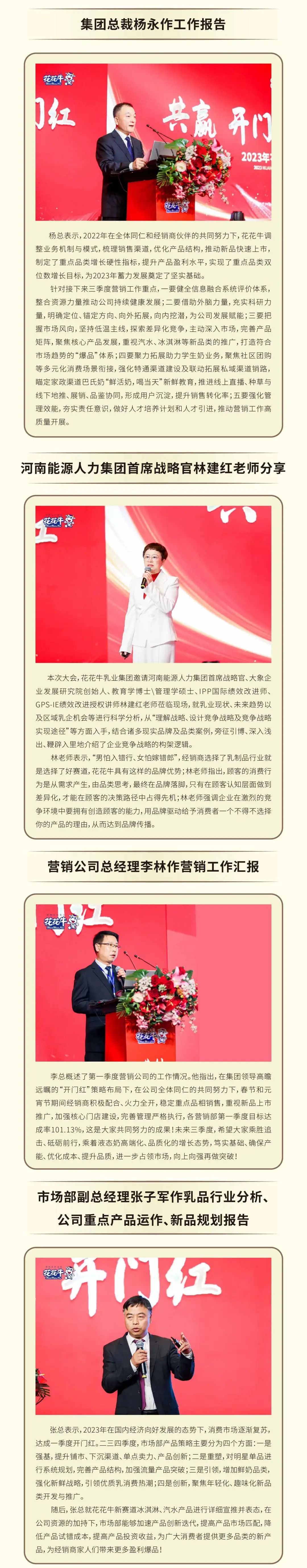 共贏 開(kāi)門紅·創(chuàng)新 贏未來(lái)｜花花牛乳業(yè)集團(tuán)召開(kāi)2023年度營(yíng)銷大會(huì)